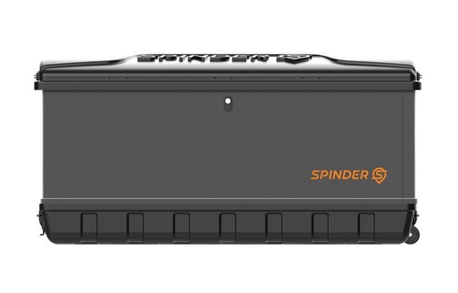 Náhľad produktu - Rear box for towbar carrier Spinder BX1 Transport box - volume 550l / lockable / black