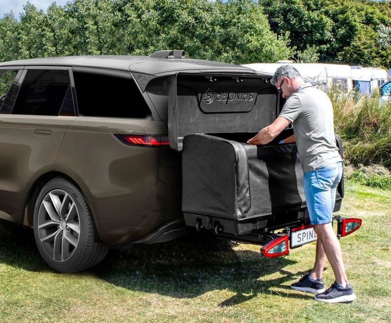 Náhľad produktu - Nosič na ťažné zariadenie - samostatná základňa / platforma Spinder SB3 pod zadný box