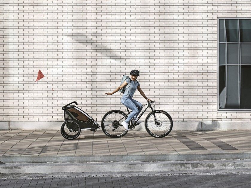 Náhľad produktu - Thule Chariot Lite SINGLE Vintage Green