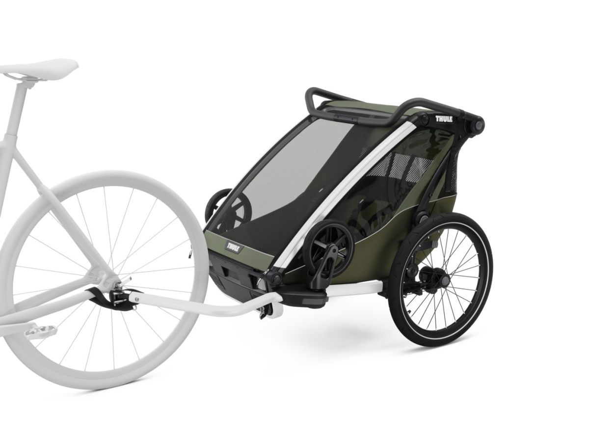 Náhľad produktu - Thule Chariot Lite DOUBLE Vintage Green