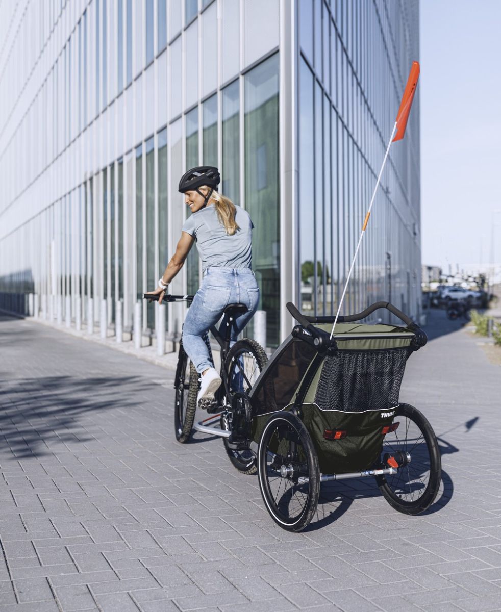 Náhľad produktu - Thule Chariot Lite DOUBLE Vintage Green
