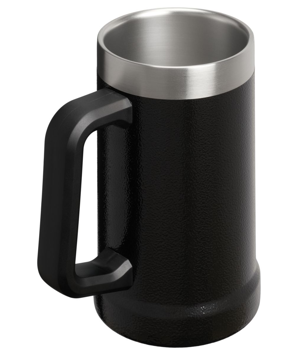 Náhľad produktu - STANLEY Korbel na pivo The Big Grip Beer Stein 700 ml/24 oz Hammertone Black