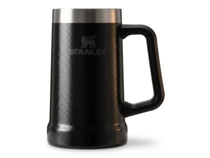 STANLEY Korbel na pivo The Big Grip Beer Stein 700 ml/24 oz Hammertone Black