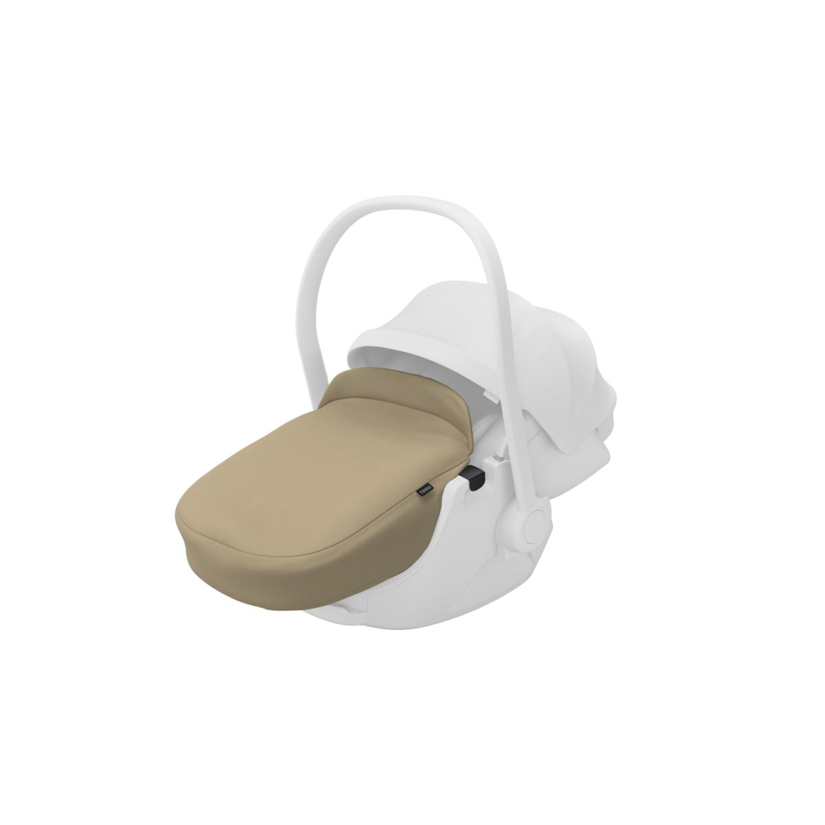 Náhľad produktu - Fusak Thule Maple - nánožník na autosedačku pre novorodencov Light Khaki