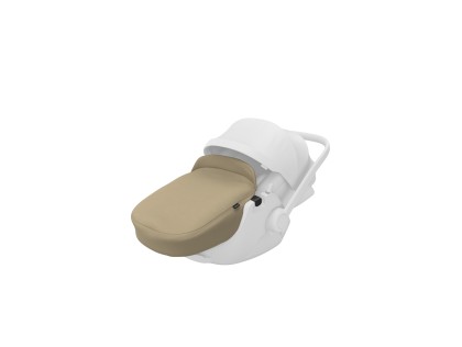 Fusak Thule Maple - nánožník na autosedačku pre novorodencov Light Khaki