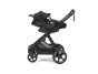 Thule Charm 2 in 1 Black + Autosedačka Thule Maple + ISOFIX základňa Thule Alfi + adaptéry