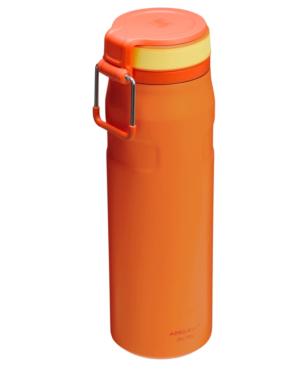 Náhľad produktu - STANLEY Termofľaša The IceFlow Bottle Twist Flip 700 ml/24 oz Goldenrod Coral