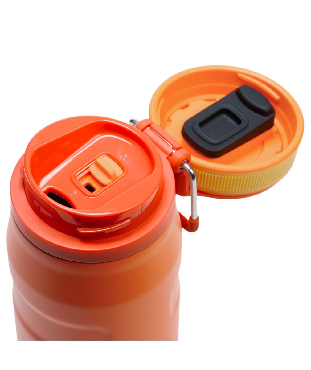 Náhľad produktu - STANLEY Termofľaša The IceFlow Bottle Twist Flip 700 ml/24 oz Goldenrod Coral