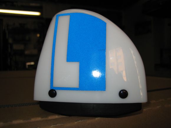 Náhľad produktu - Svietidlo AUTOŠKOLA magnetický transparent Car Lamp - Torola design