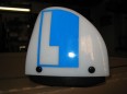 Svietidlo AUTOŠKOLA magnetický transparent Car Lamp - Torola design