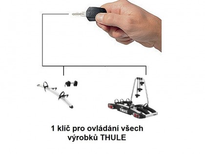 Náhľad produktu - Rovnaký zámok pre Thule 928 a Thule 928-1 (pre 3 kolesá)