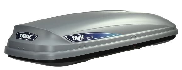 Náhľad produktu - Strešný box Thule Pacific 700 DS Aeroskin strieborno-sivý