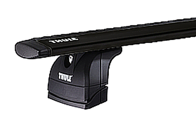Náhľad produktu - Nosič Thule 753 WingBar tyče ČIERNE (2 tyče-rovná strecha)