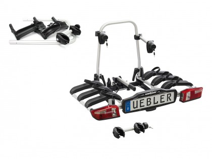 Náhľad produktu - Nosič bicyklov na ťažné Uebler P32 S 3+1 adaptér pre 4. kolo