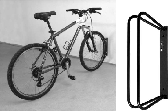 Náhľad produktu - Pedálešport DK-O - Držiak na bicykel odkladací
